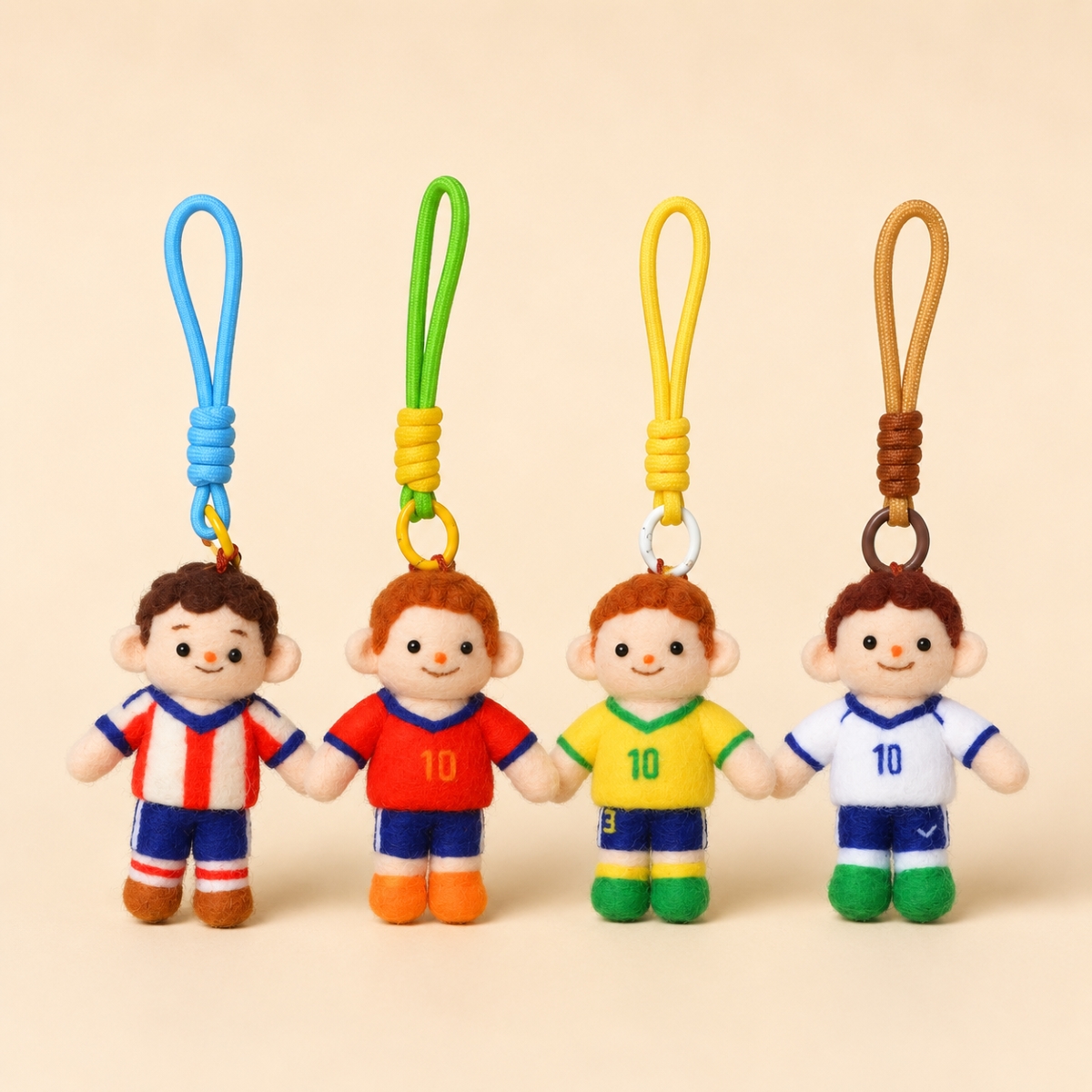 custom felt sports doll keychain custom felt sports doll keychain