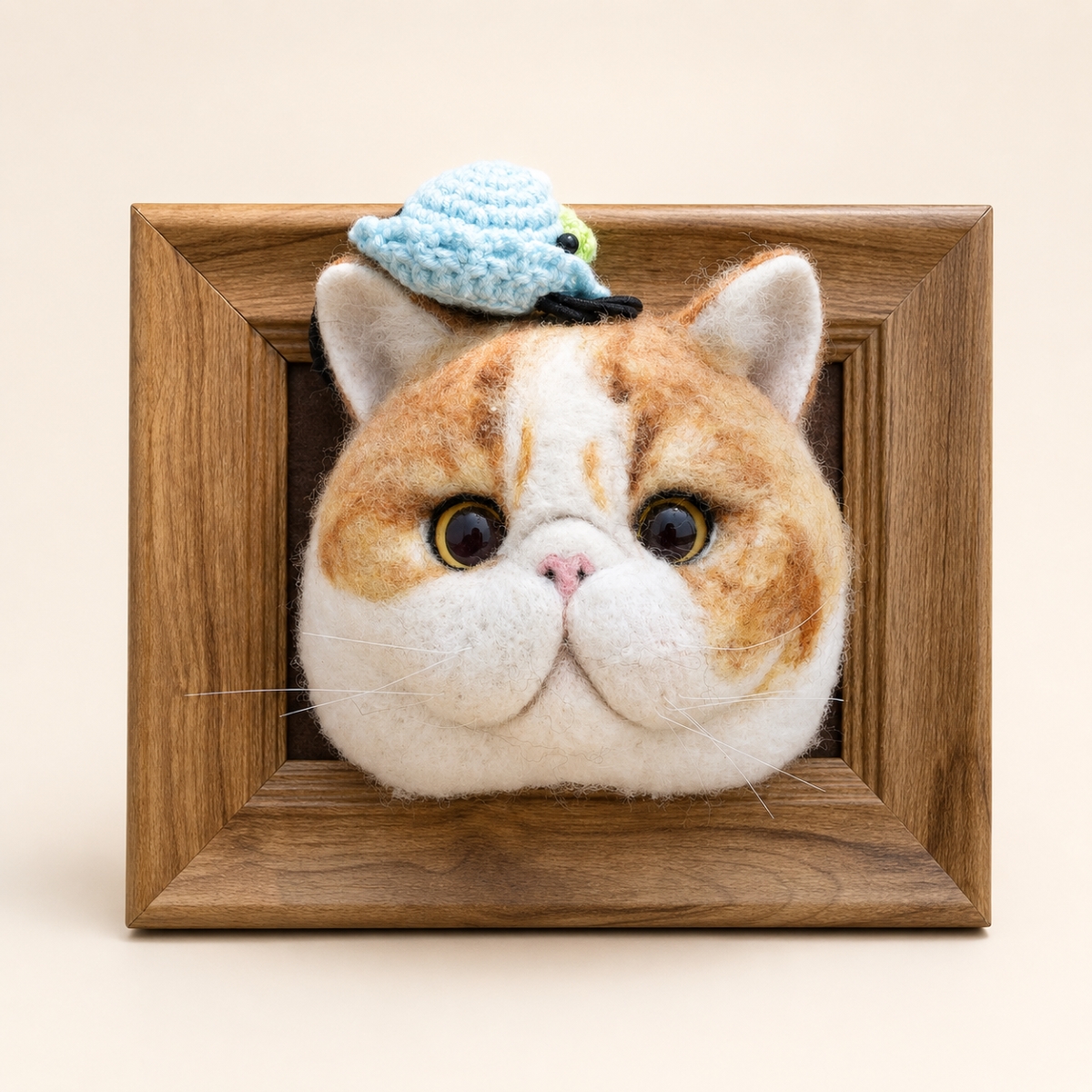 custom wool felt pet portrait frame custom wool felt pet portrait frame