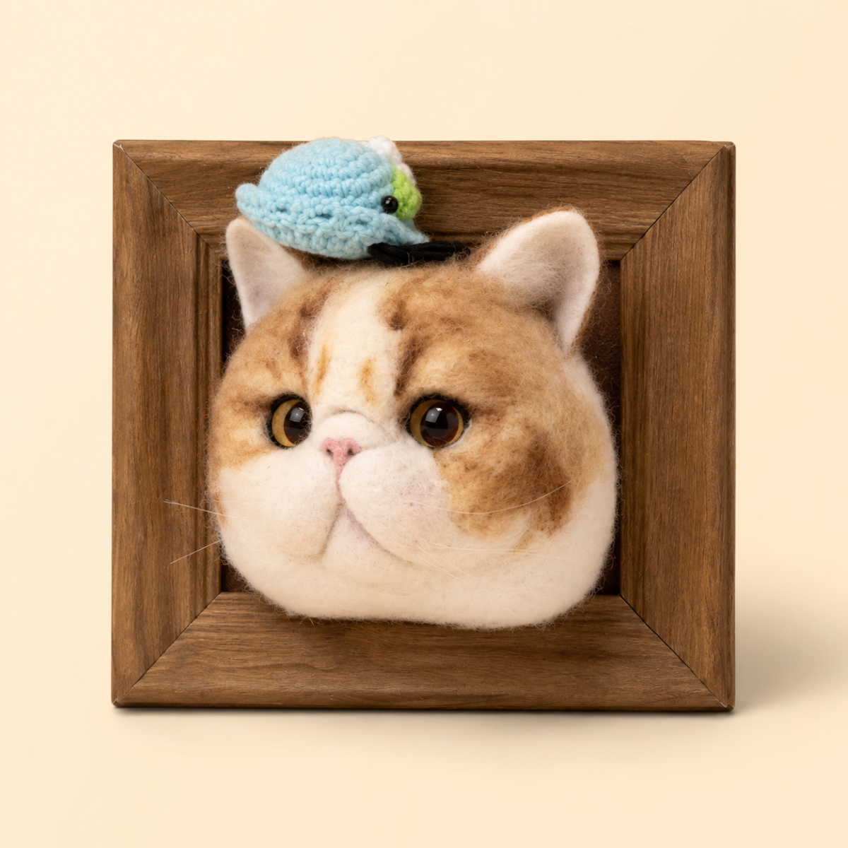 custom wool felt pet portrait frame custom wool felt pet portrait frame